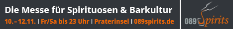089 Spirits -Spirituosenmesse auf der Praterinsel am 11.+12.11.2017